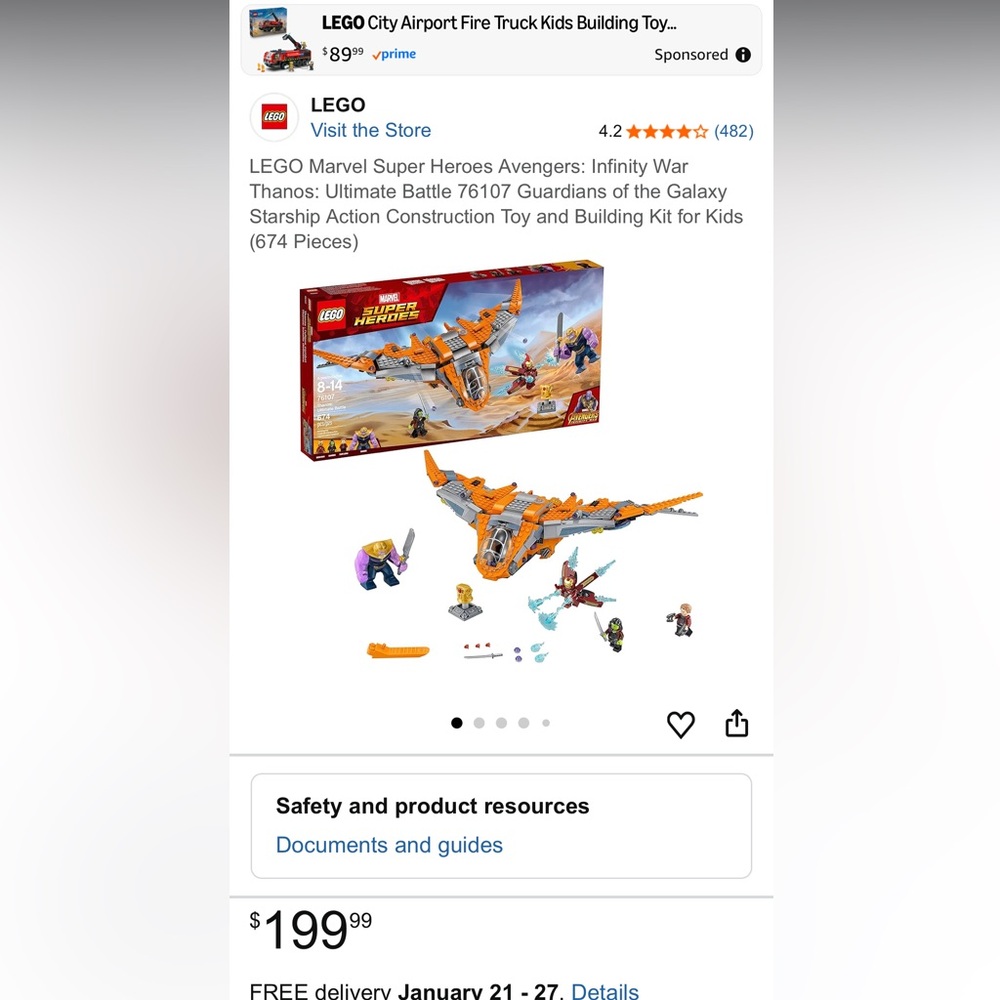 Lego Marvel Super Heroes: Thanos Ultimate Battle